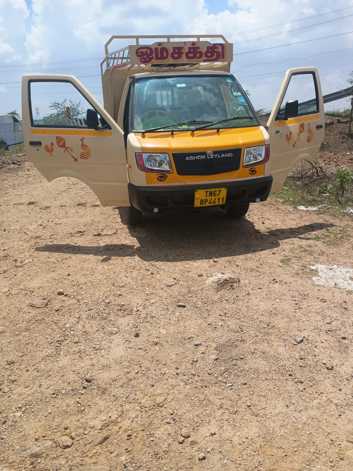 Ashok Leyland Dost Open Body | Sivakasi to Coimbatore Truck Rental