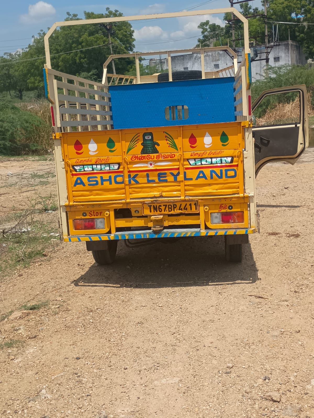 Ashok Leyland Dost Open Body | Sivakasi to Coimbatore Truck Rental